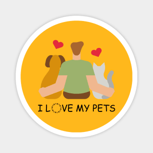 Pet Lovers Magnet